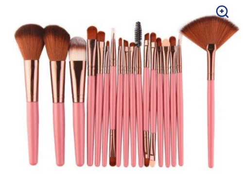 Cross Border For Maange 18 Make-Up and Brush Suits With Fan-Shaped Makeup Tools to Sell Ebay Hot Sales
